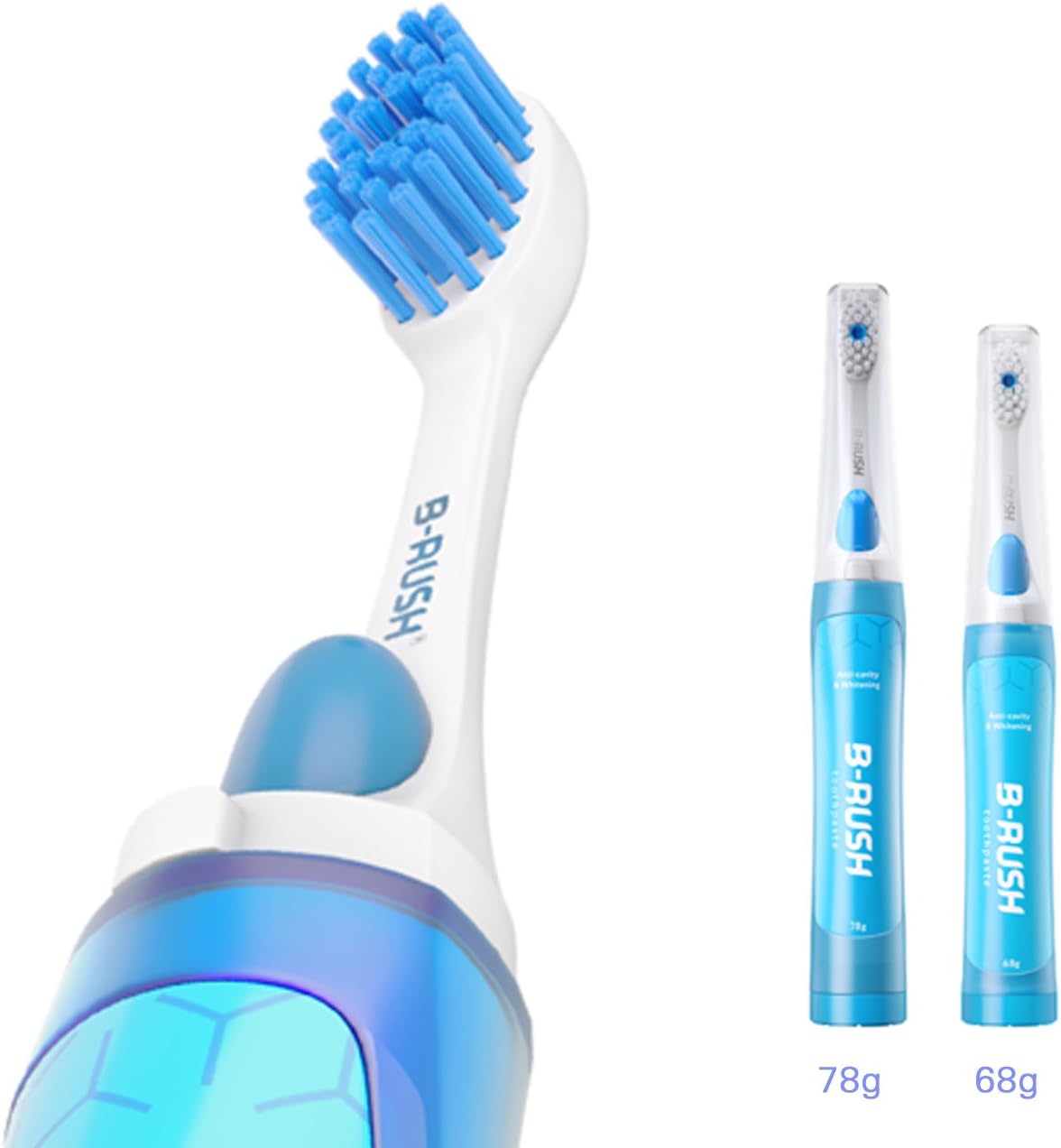 toothbrush with inbuilt toothpaste