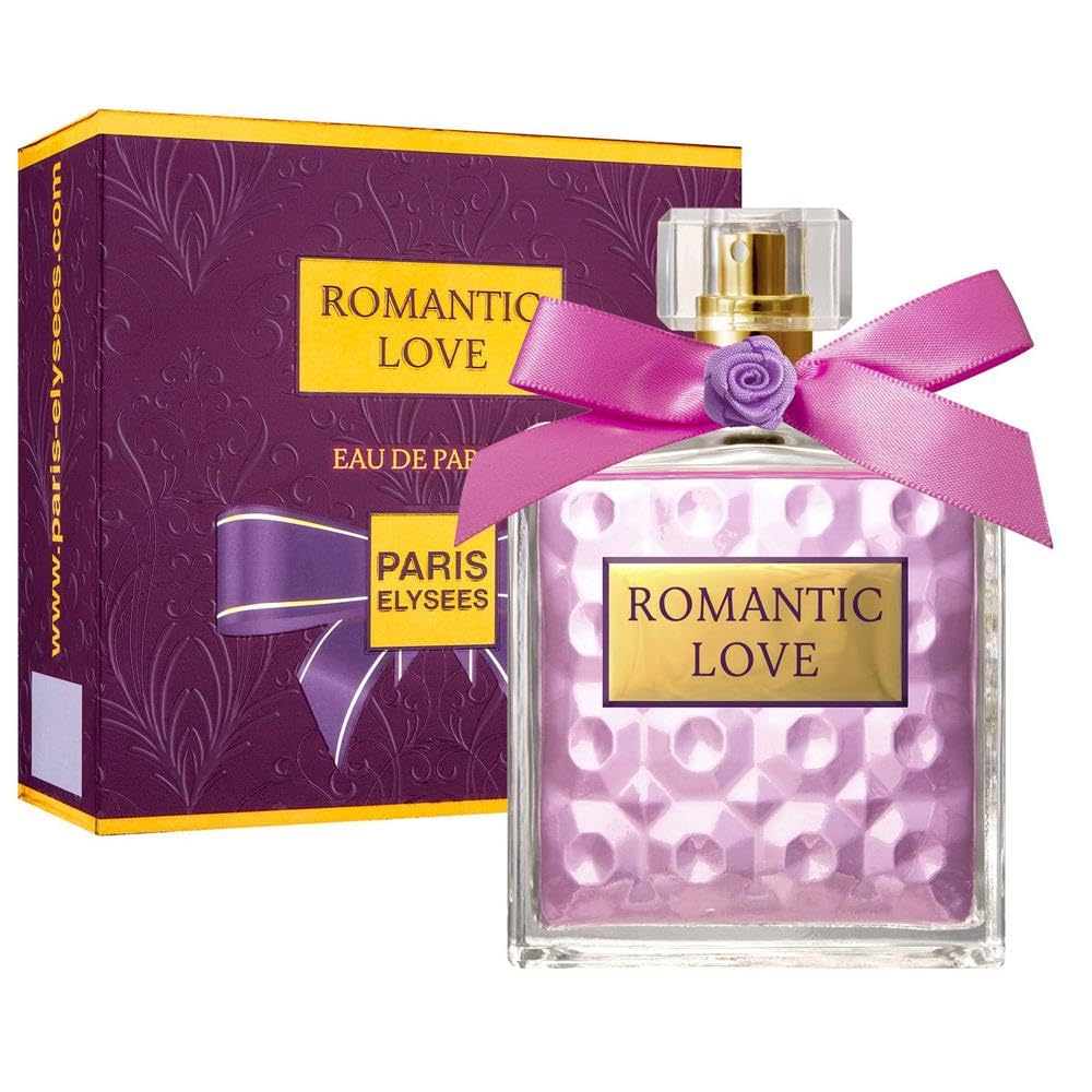 PARIS ELYSEES - Romantic Love - Eau de parfum für damen- Chypre - Bergamotte & Rote Früchte - Parfüm frauen - 100 ml
