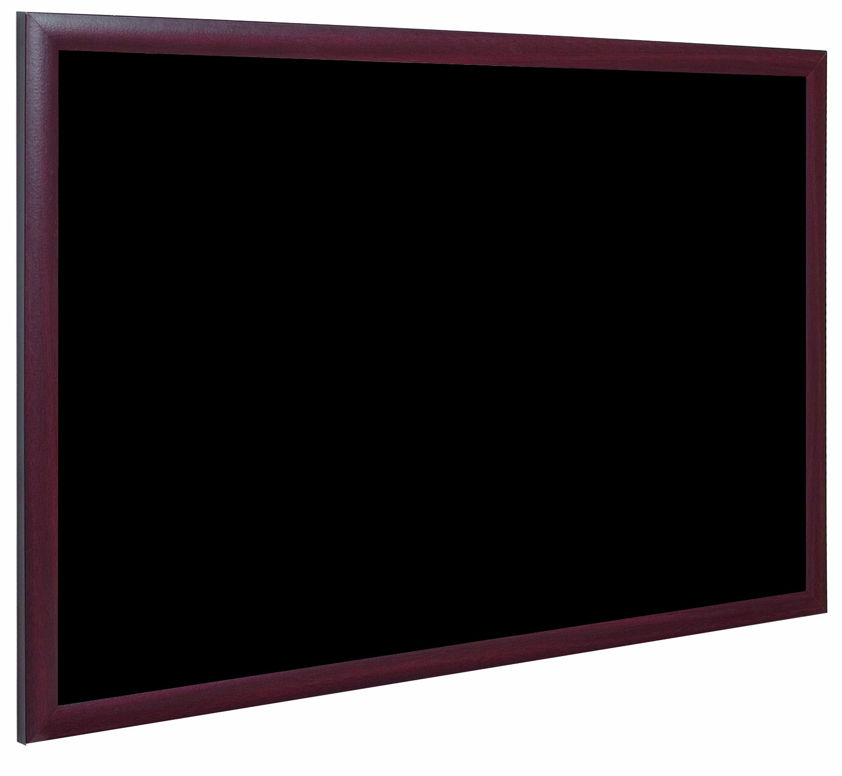 Bi-Office Chalk board, Oval Cherry Wood Frame, 60 x 45 cm