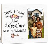 LUERHUI Housewarming Gifts Picture Frame for New Home, First Time House Owner Gifts Wooden Picture Frames
