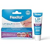 Flexitol Lip Balm - Berry - Best Lip Balm for Dry and Chapped Lips, Lip Moisturiser & Protection for Dry Lips, Top Lip Treatm