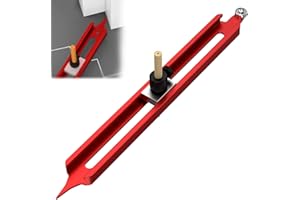 IMeanTop Precise Contour Scribe Tool with Lock for Pencil Aluminum Alloy Scribing Tools for Carpenter, Tiling, Construction to Draw Contour Lines of Objects