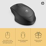 HP 280 Silent Wireless Mouse Blue 1600 DPI 2.4GHz USB Dongle Included view 7
