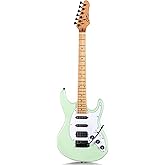 Grote Electric Solid Body Guitar Modern-GST For Beginners (Surf Green)