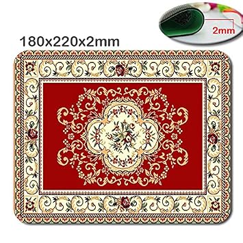 Amazon De Kooco Arabischen Rot Teppich Muster Custom Schnell