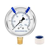 MEASUREMAN Pro 2.5'' Glycerin Filled Pressure