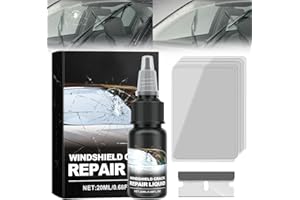 Car Windshield Crack Repair Kit, 2026 Upgrade Glass Repair Liquid for Cracks Glass Cracks Gone Repair Kit, Quick Fix Windshie