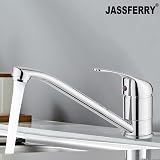 JASSFERRY Single Top Lever Kitchen Mixer Tap Chrome 360° Swivel view 6