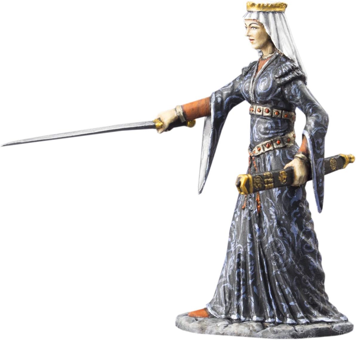 unpainted 54mm metal toy soldiers