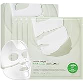 SUNGBOON EDITOR Deep Collagen CICA Tea Tree Overnight Mask | Acne Mask for Redness & Soothing | 2,160,000PPB Collagen + Tea Tree + Centella | Korean Skincare, 4ea | Valentines Day Gifts for Woman