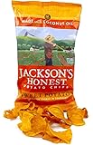 Jackson's Honest Sweet Potato Chips, Cooked in Coconut Oil, Paleo Friendly, 5 Oz, (1 Pack)