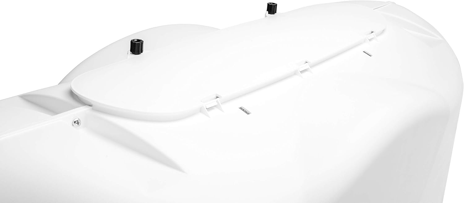Camco 40559 Heavy-Duty 20lb or 30lb Dual Propane Tank Cover (Polar White): Automotive