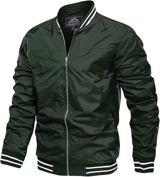 windbreaker bomber jacket