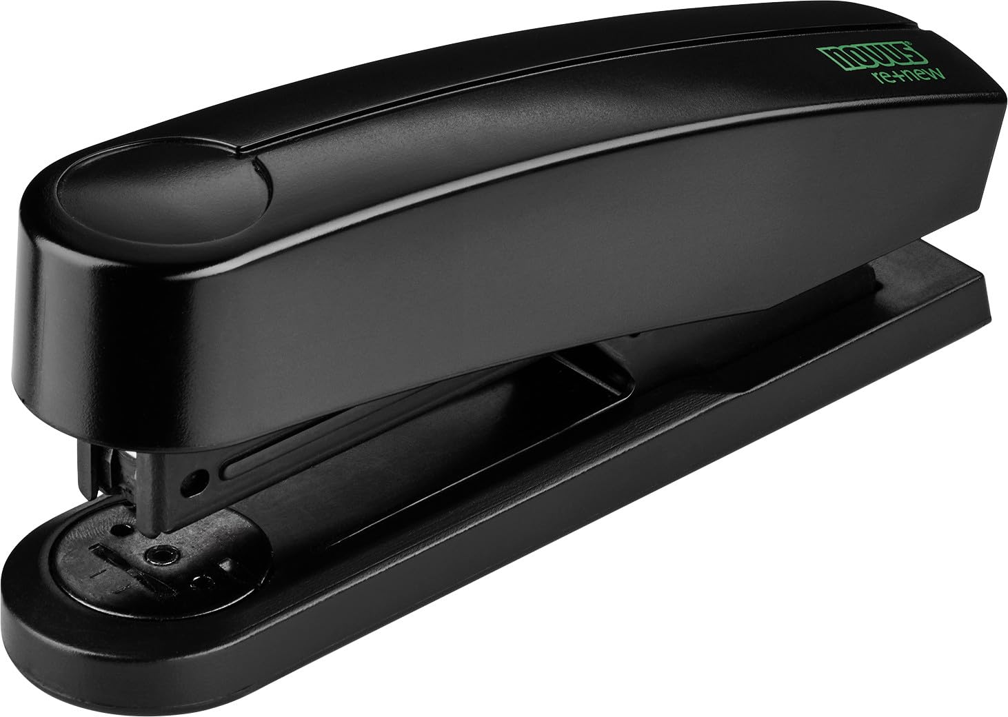 Novus B 2 re+New Stapler Metal with Plastic Top Made from Sustainable Recycled 25 Sheets Including 200 Staples Black
