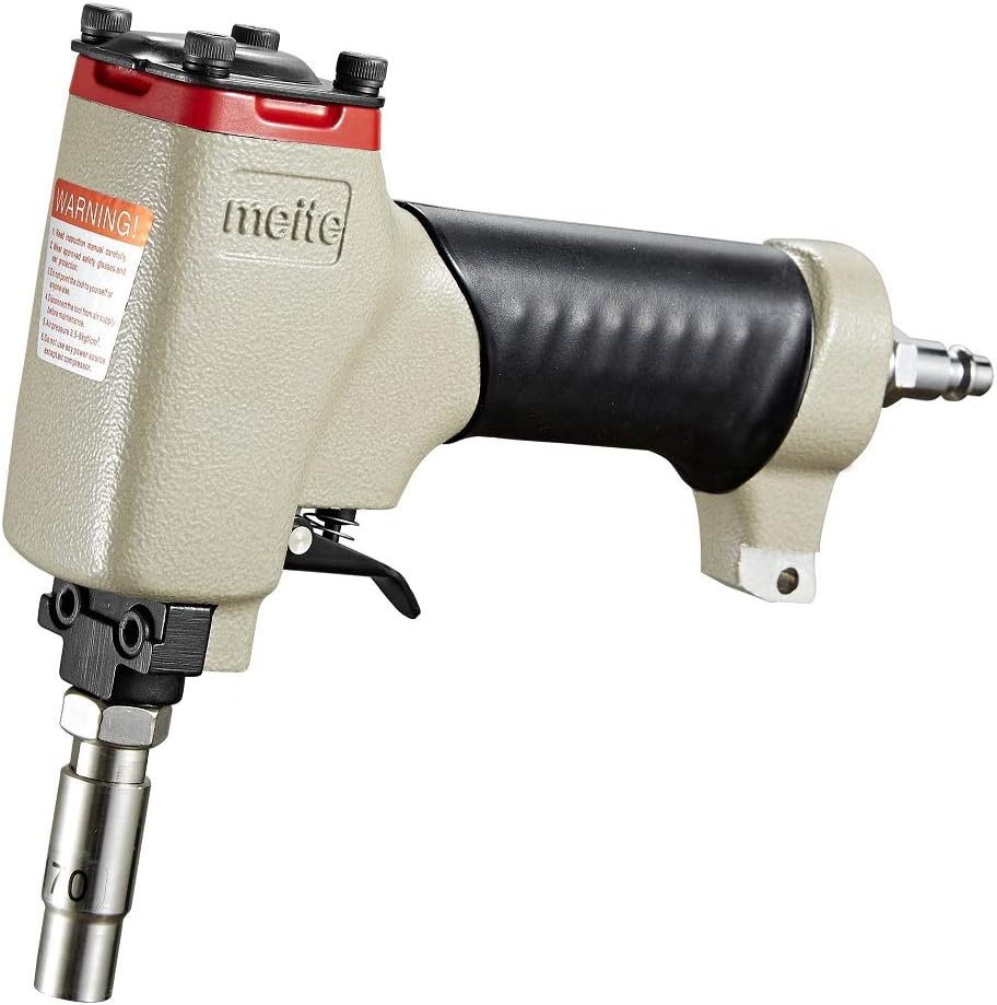 meite 1170 Diameter 29/64-Inch Pneumatic Deco Nailer Decorative Nailer Air Drawing Pin Gun for Upholstered Furniture - - 