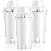 Water Filter Replacement for All Brita Pitcher and Dispenser, Classic OB03 | Pitchers and Dispensers OB03 Water Filter for Brita Mavea, Metro, Everyday, UltraMax, BPA-Free&amp;NSF Certified,3 Pack,Half Year