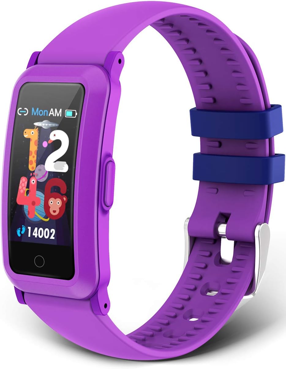 moreFit Fitness Armband Kinder,Fitness Tracker mit Blutdruck Pulsmesser