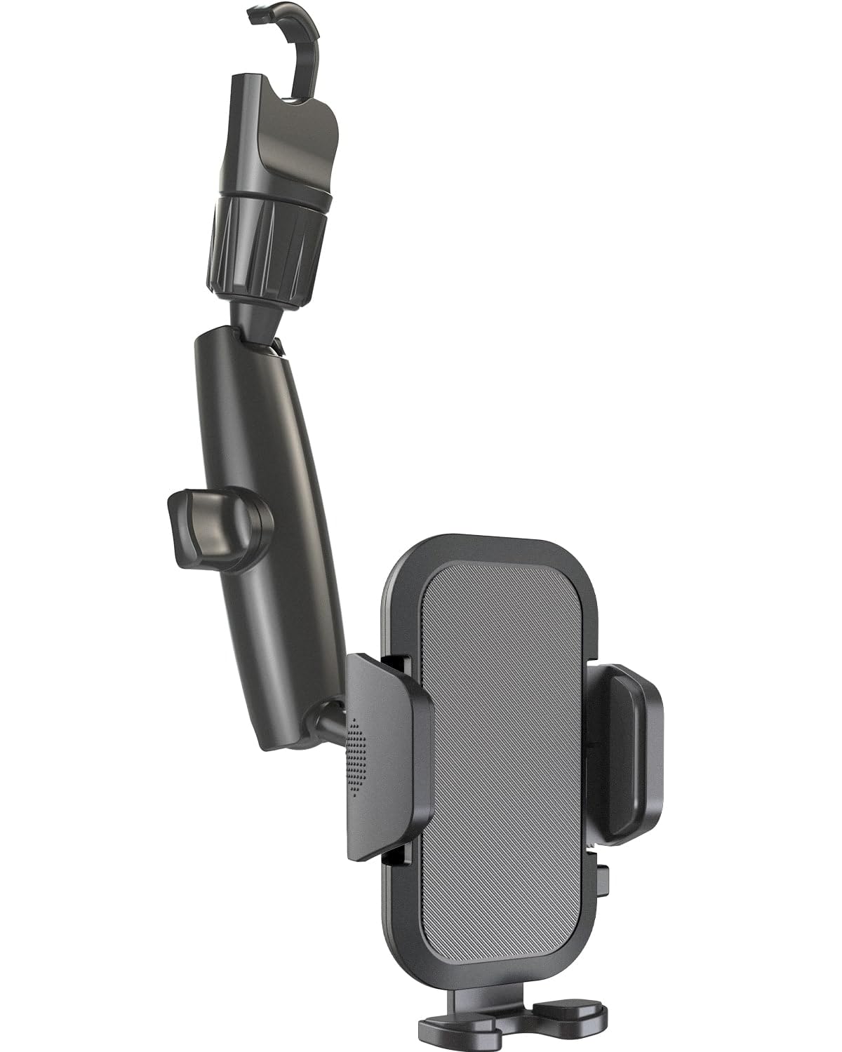 Oceavity 2026 Upgraded Rear View Mirror Phone Holders for Your Car, Multi-Directional Dual 360 Rotatable Adjustment Phone Mount for iPhone Android Cell Phones