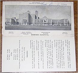 Barnes Hospital Saint Louis Missouri Vintage Brochure Nellie