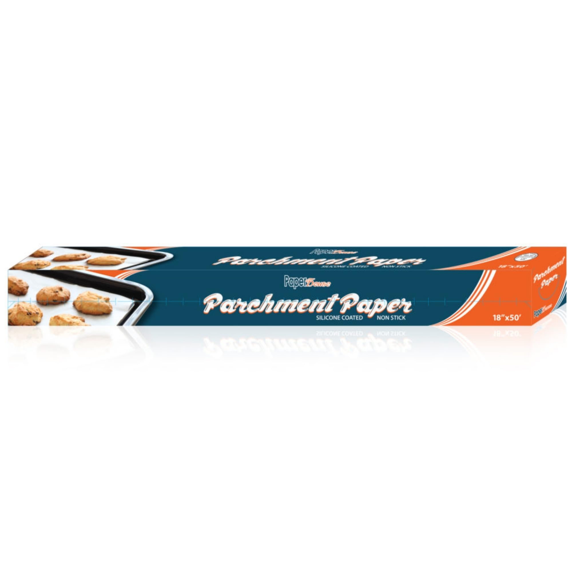 Parchment Paper Non Stick Roll 18" X 50 Feet 75 Square Foot, Premium Baking Paper