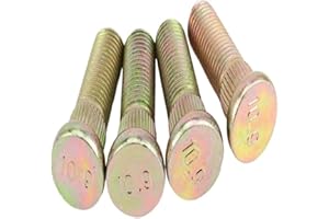 4 Pcs Hub Studs 10.9 Steel Spline Screw M12x1.25 M10x1.25 M8x1.25 for ATV UTV Buggy Kart Quad Bike Parts(M 10)