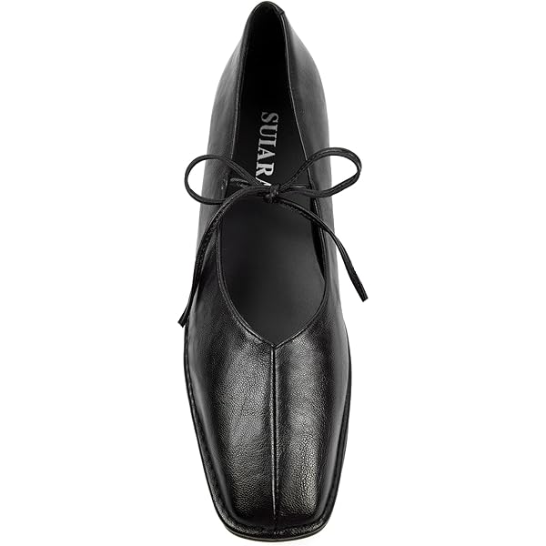 靴 CLANE / OUTSTITCH SQUARE FLAT SHOES clane OUTSTITCH SQUARE FLAT SHOES