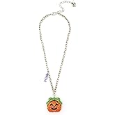 Betsey Johnson Women's Pumpkin Pendant Necklace