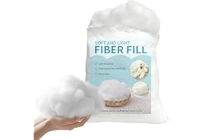 Daylendar Polyester Fiberfill Stuffing 250g/8.8oz - Ultra-Soft & Fluffy Premium Polyfill Stuffing for Stuffed Animals,Crochet Stuffing, DIY Crafts - High Resilience Recyclable