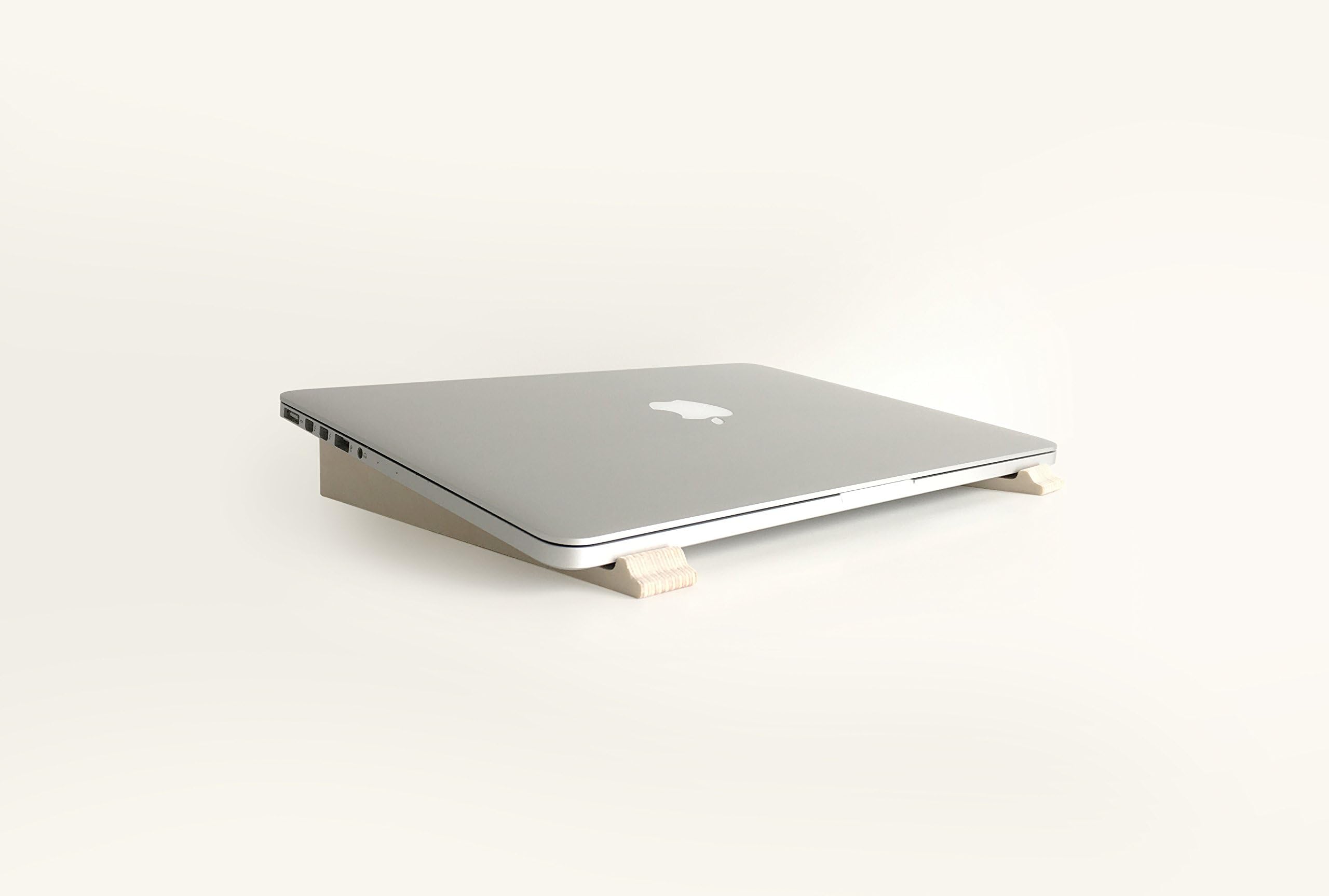 HumbleworksLAPTOP STAND | Ergonomic wooden portable laptop stand for MACBOOK pro/air| Improves your posture and laptop ventilation