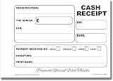 Cherry Printers Carbonless NCR Receipt Book 2pt A6 50 Set Perforated Receipts view 2