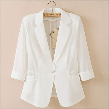 white dress jacket womens