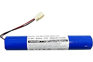 DCH 3000mAh Battery Replacement for Inficon D-TEK Select Refrigerant Leak Detector 712-202-G1 Compass and D-TEK CO2 Refrigerant Leak Detectors PLS LED Stobe 712-700-G1 A19267-460015-LSG EAC-460015-003
