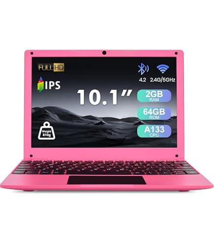 Amazon.com: Fwmntu Mini Laptop 10.1 Inch Android 13 Laptop for