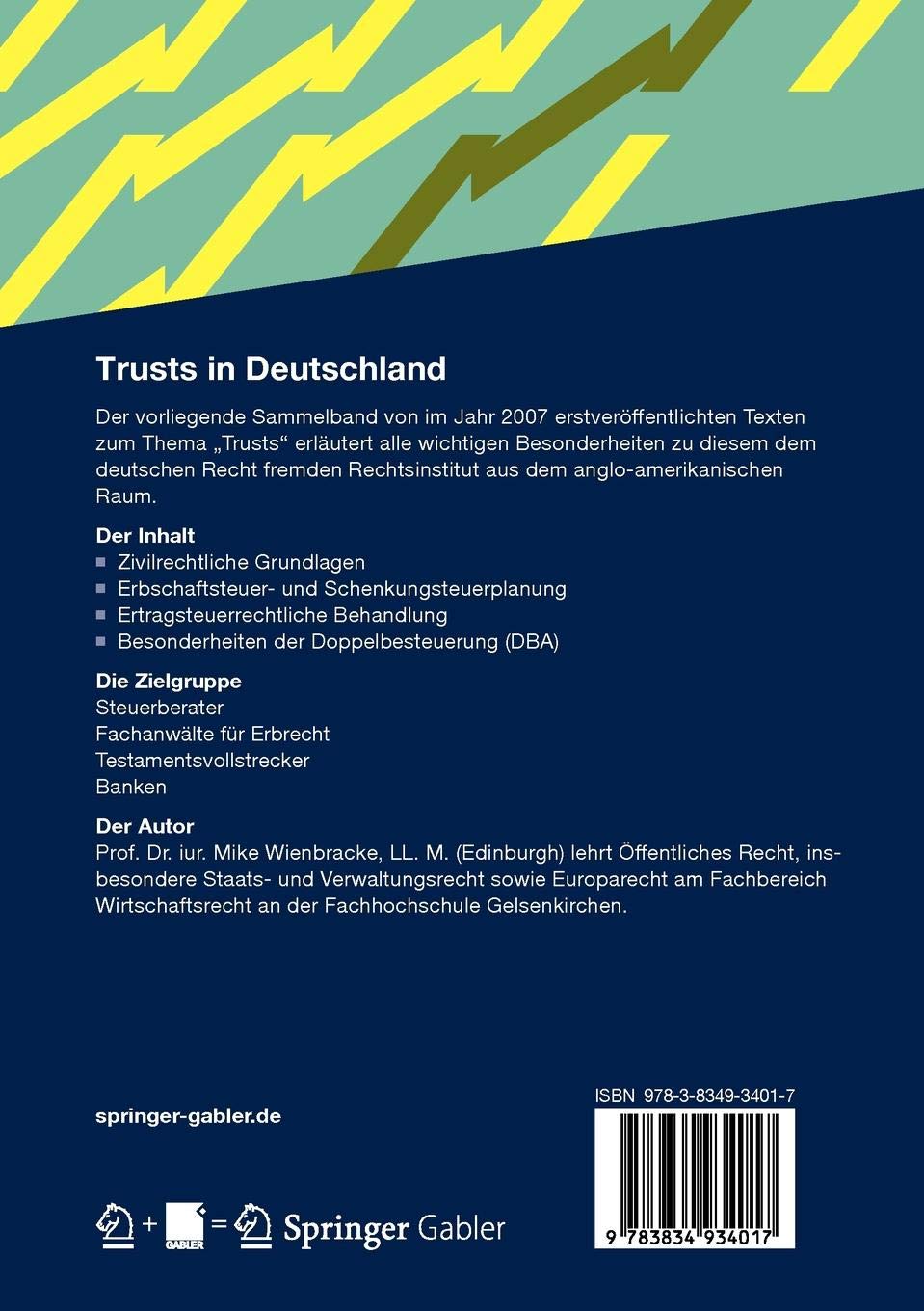 Trusts In Deutschland Zivilrecht Steuerrecht German Edition