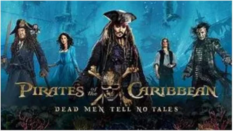 Película de Piratas del Caribe, póster de Johnny Depp, pintura