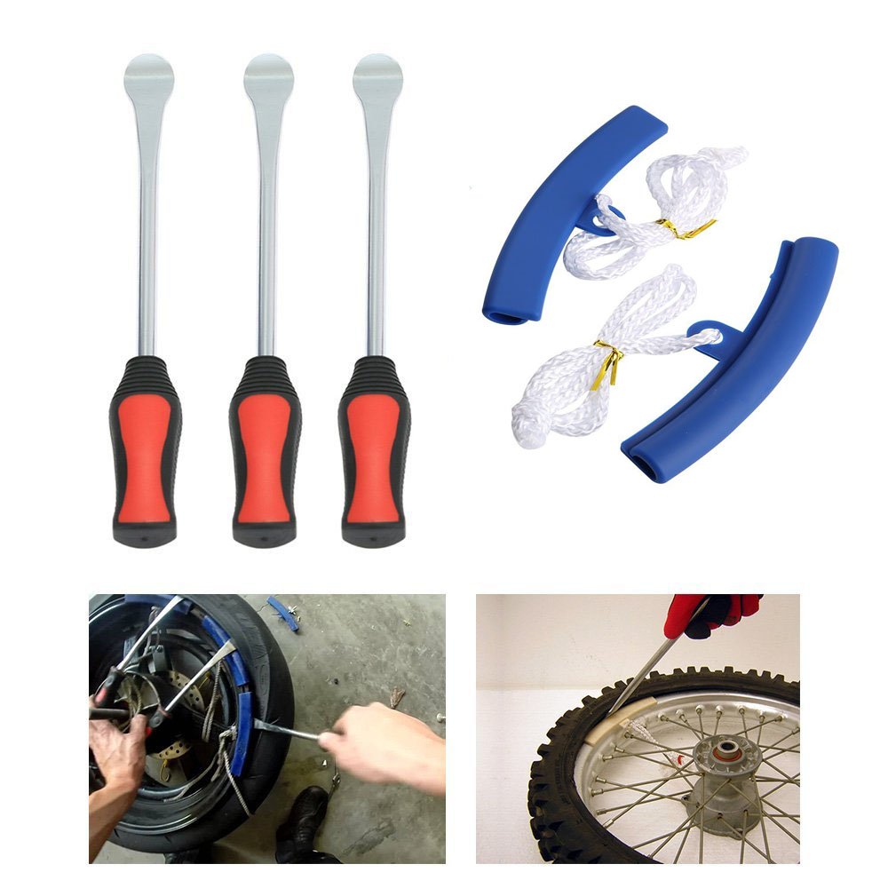 Attrezzi Per Veicoli 4 Guaine Di Protezione Del Cerchio Per Rimuovere E Reinstallare Pneumatici Del Motobiciatvtrattore Da Giardino Dricar Kit Leva Attrezzi Per Veicoli 4 Guaine Di Protezione Del Cerchio Per Rimuovere E Reinstallare Pneumatici Del Motobiciatvtrattore Da Giardino Dricar Kit Leva