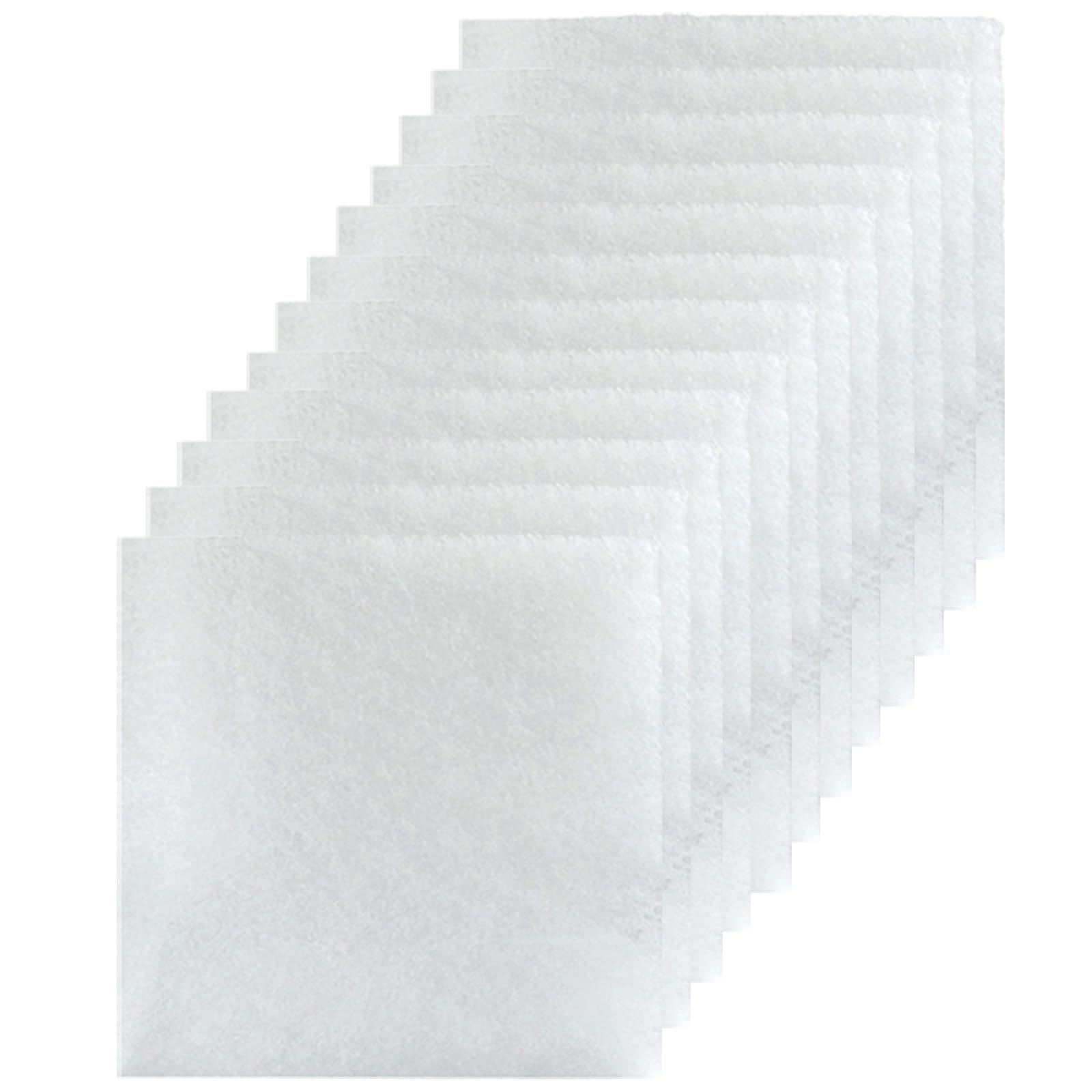 DAODEFUL 12pcs Replacement Air Filters for Meltem G4/GF 0198 VF-EL 3870 Fan Series, G2, 150x150mm, White