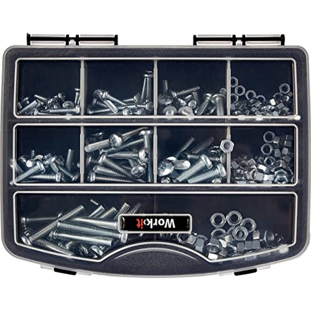 Home>it Machine Screws and Nuts in Assortment Box with 290 Pieces