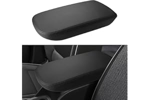 INTGET Center Console Cover for Chevy Trax Car Accessories 2025 2026 2024 Leather with Thin Pad Middle Console Armrest Lid Co