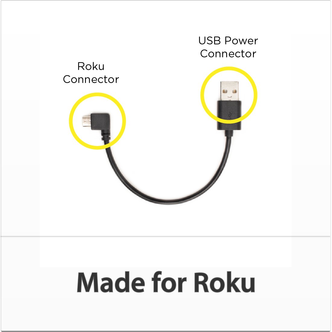 Roku Mini USB Cable Designed to Power Your Roku Streaming Stick eBay
