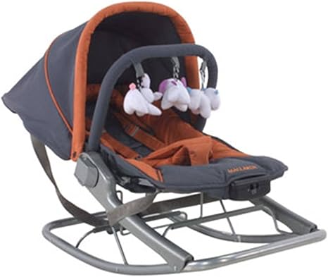Transat Rocker Maclaren Charcoal Burnt Orange Amazon Fr Bebes Puericulture