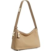 MoreFarther Leather Hobo Bag for Women - Adjustable Slouchy Handbag with Secure Zip & Multi-Way Strap
