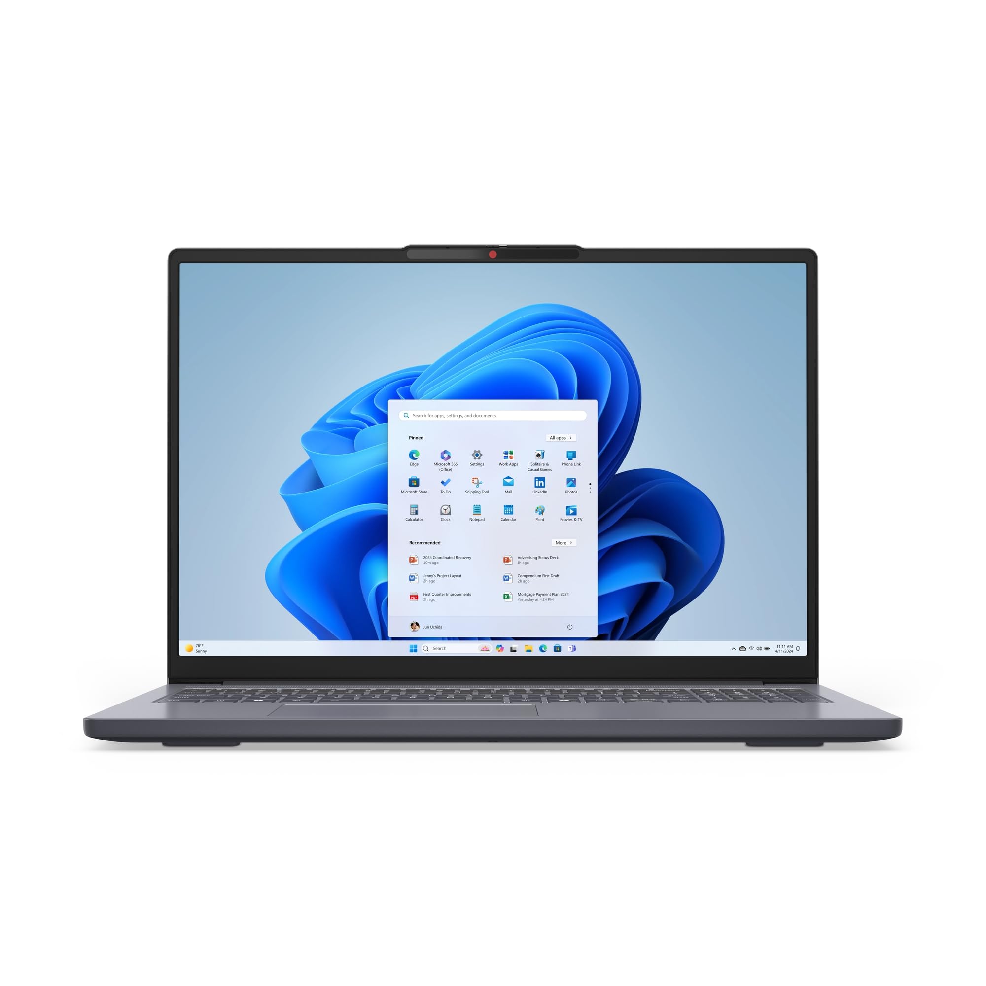 Lenovo IdeaPad Slim 3 | 16 inch 2.8K OLED Laptop | AMD Ryzen 7 7735HS | 8 GB RAM | 512 GB SSD | Windows 11 Home | Luna Grey