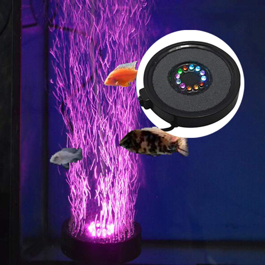 Aquarium Lights Pet Supplies Aquarium Bubble LED Lights,Submersible