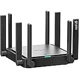 Reyee WiFi 6 Router AX3200 Smart Wi-Fi Mesh Router, High Speed Wireless Router with 8 Omnidirectional Antennas, Dual Band Gig