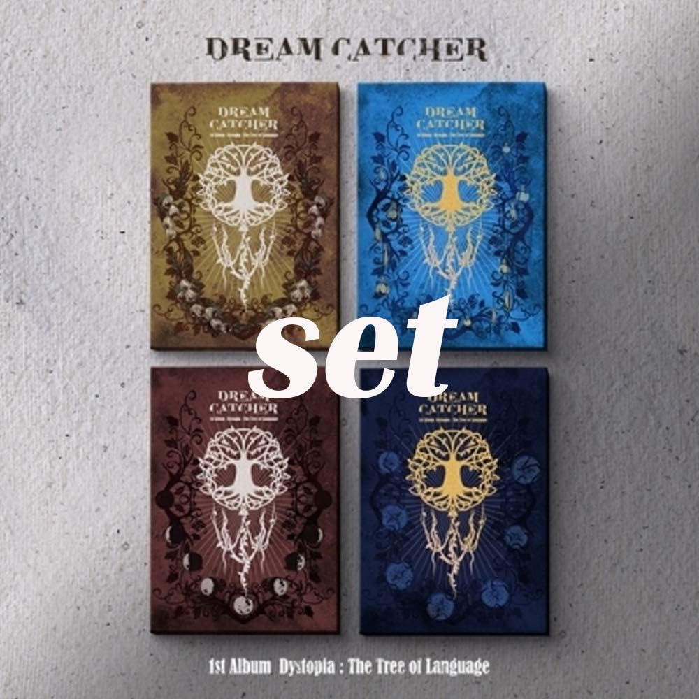 DREAM CATCHER 1st Album - Dystopia : The Tree of Language (Set ver.) 4Album + 4Roll Poster