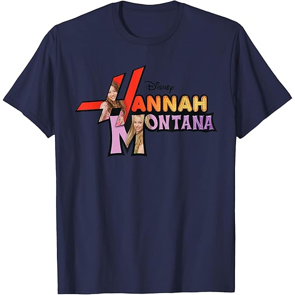 Amazon.com: Disney Hannah Montana 20th Anniversary Official Logo T