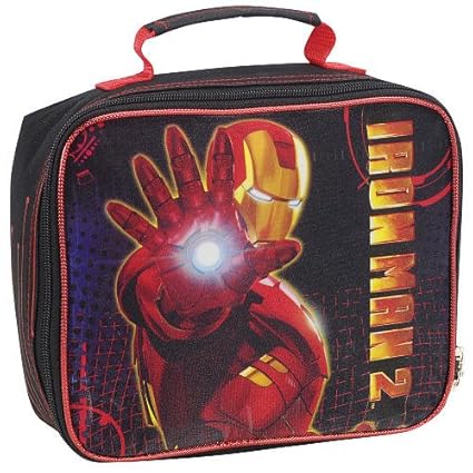 iron man backpack and lunchbox