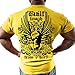 Monsta Clothing Co. Men's Bodybuilding Workout (Brutal Gainz) Gym T-Shirt