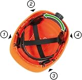 Oregon Waipoua Professional Chainsaw Safety Helmet with Mesh Visor view 9